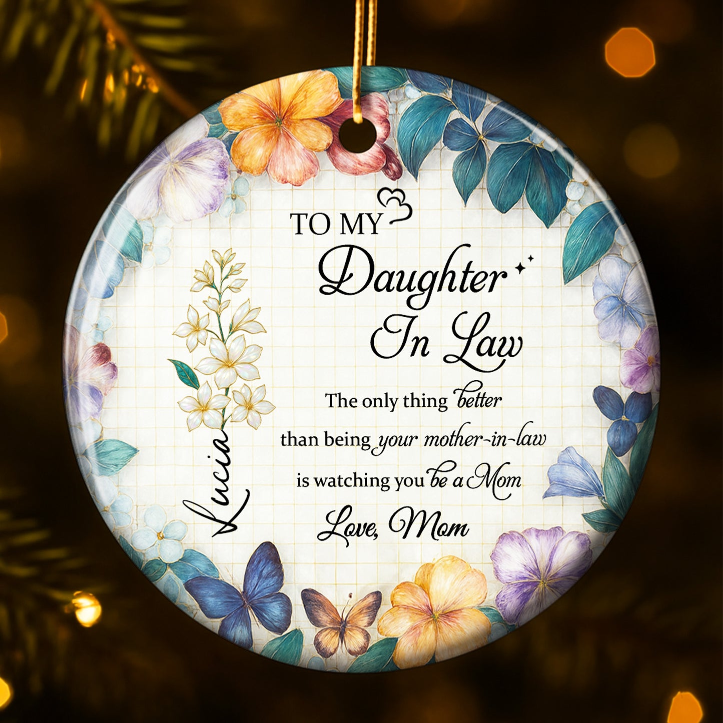 To My Daughter In Law Watching You Be a Mom