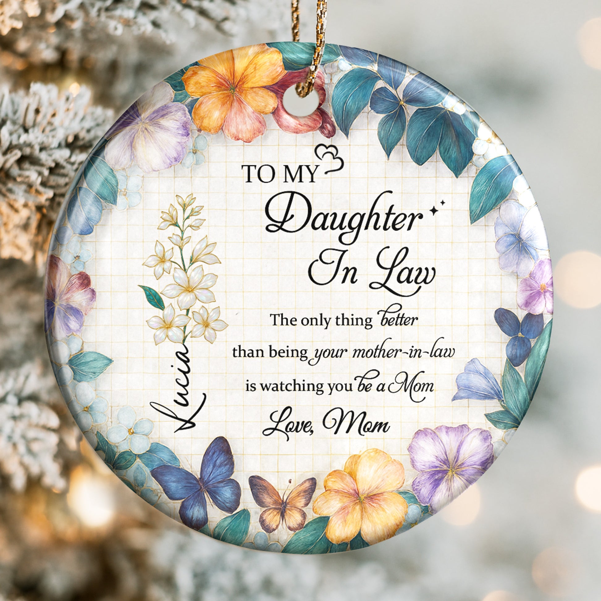 To My Daughter In Law Watching You Be a Mom