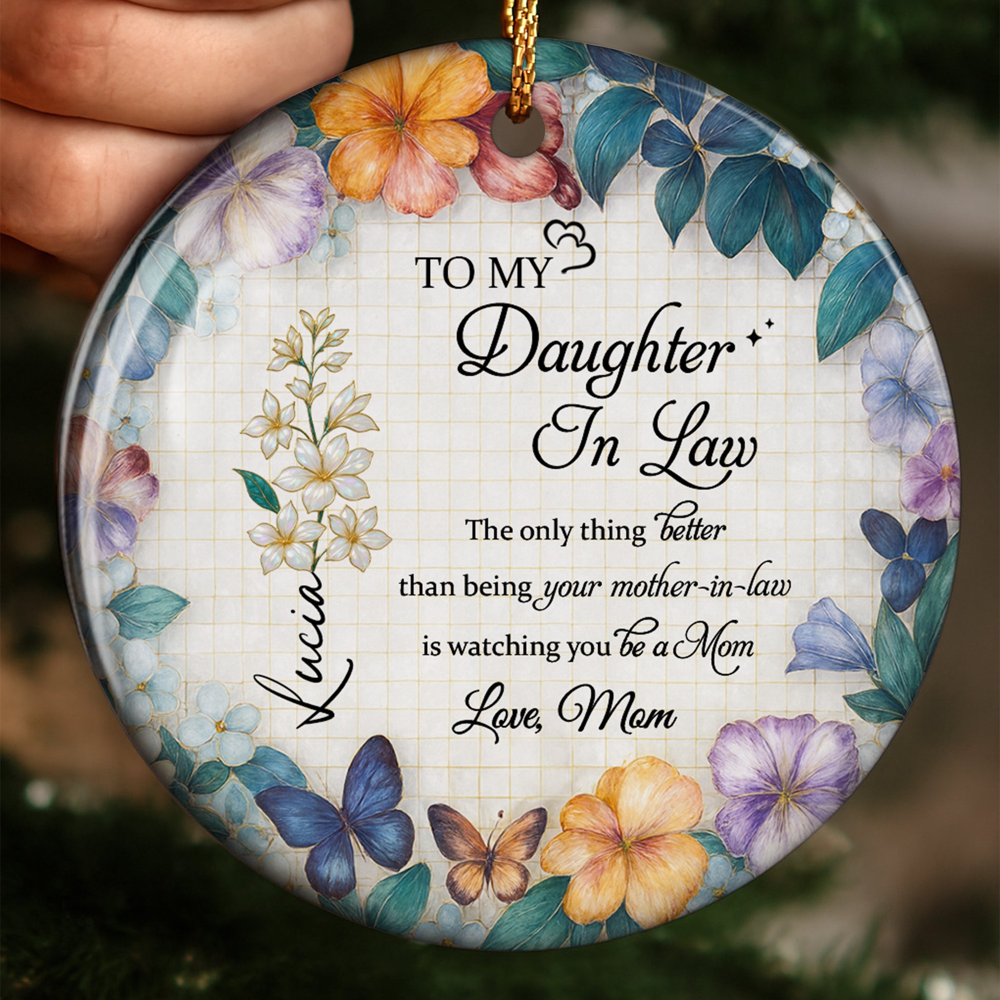 To My Daughter In Law Watching You Be a Mom