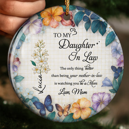 To My Daughter In Law Watching You Be a Mom