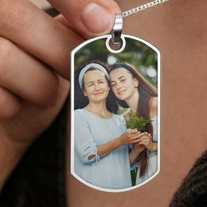 A Cherished Moment Between Mother And Daughter