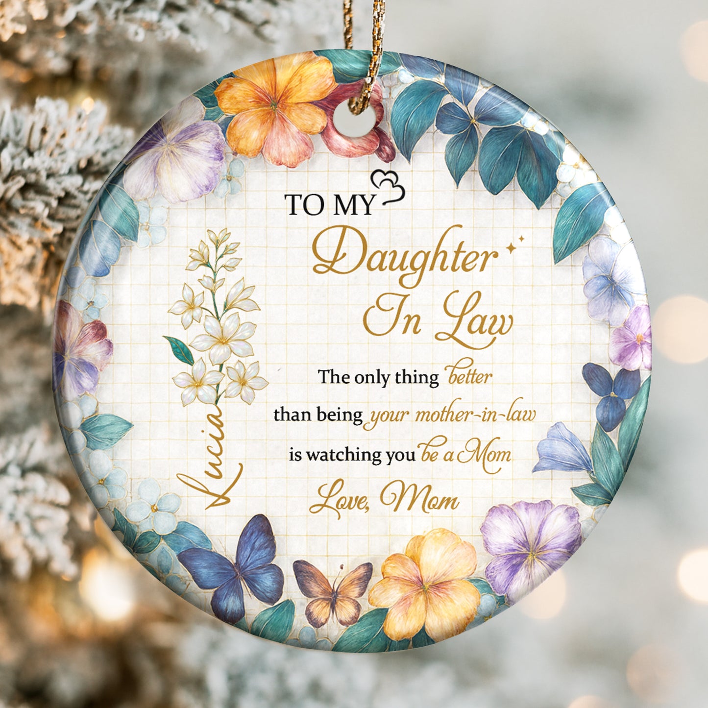 Watching You Be A Mom Floral Design