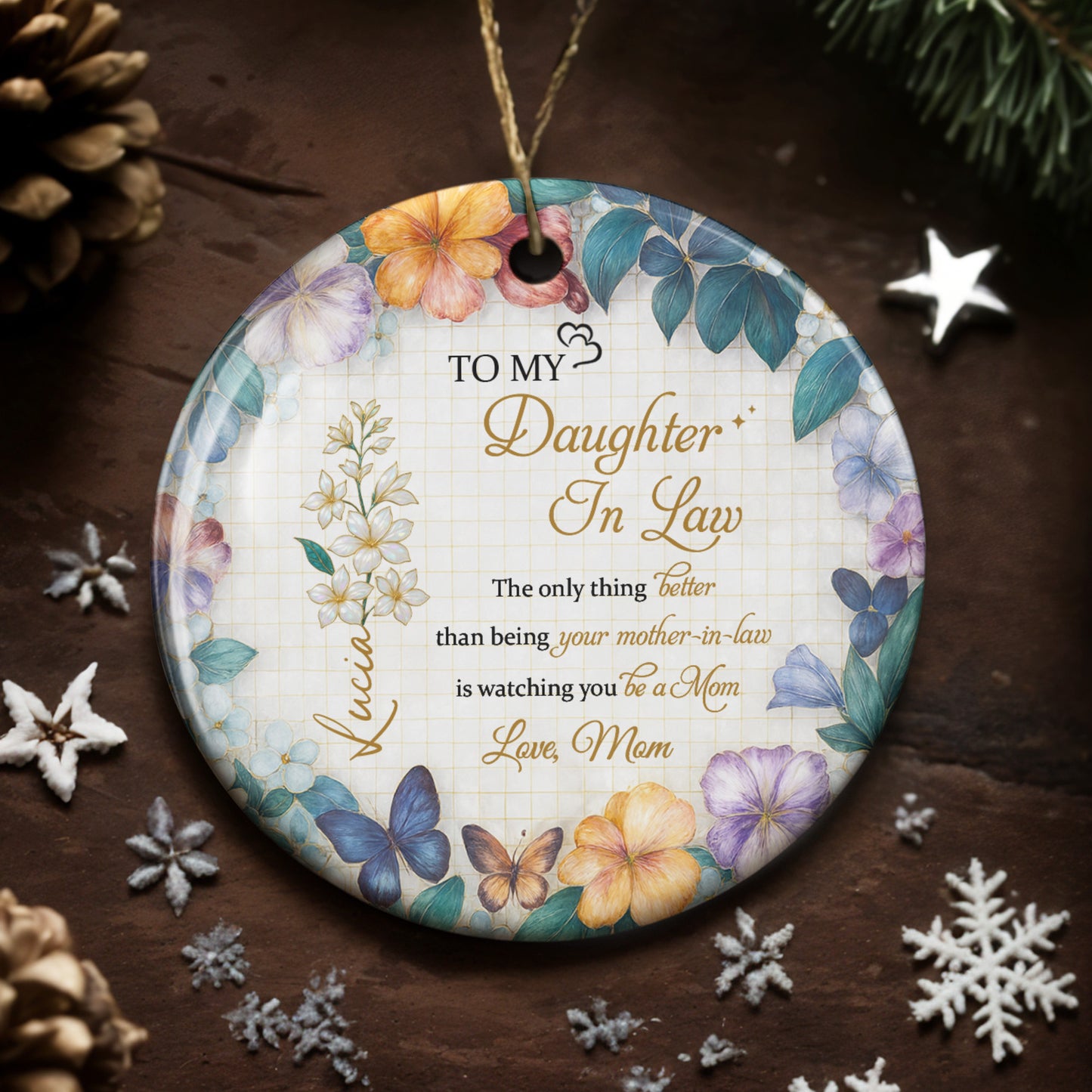 Watching You Be A Mom Floral Design