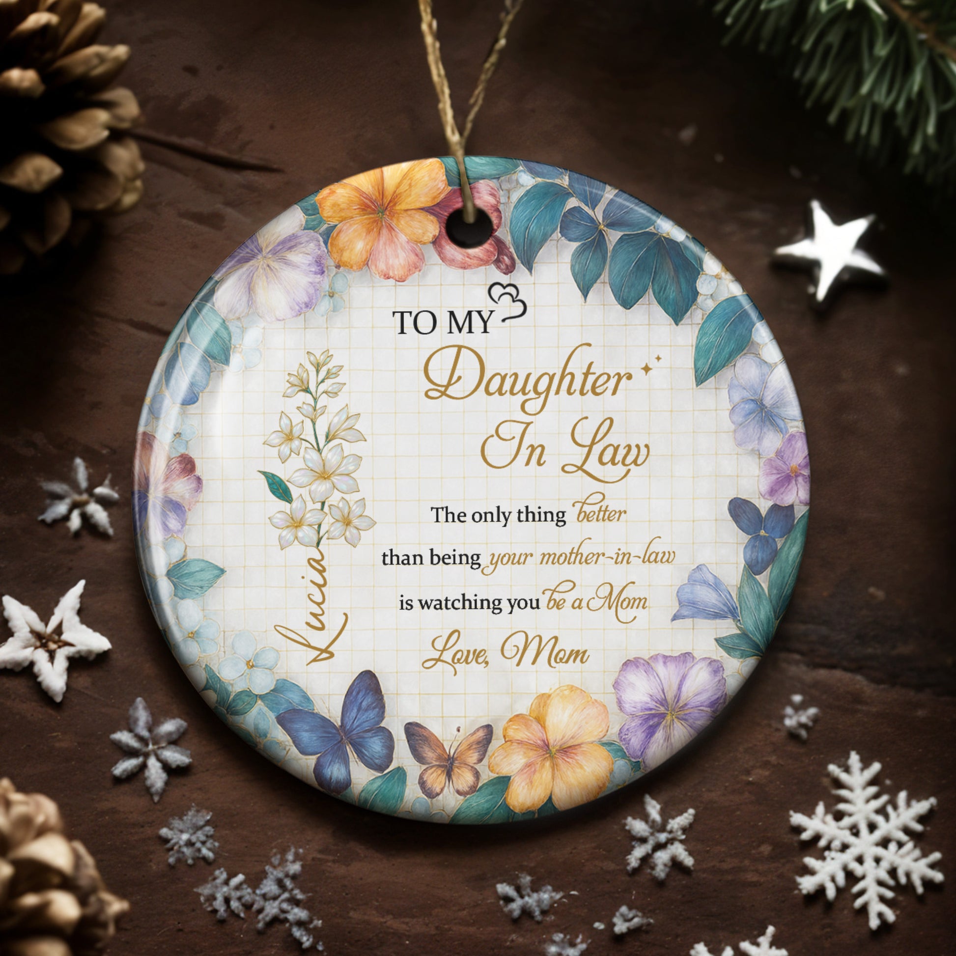 Watching You Be A Mom Floral Design