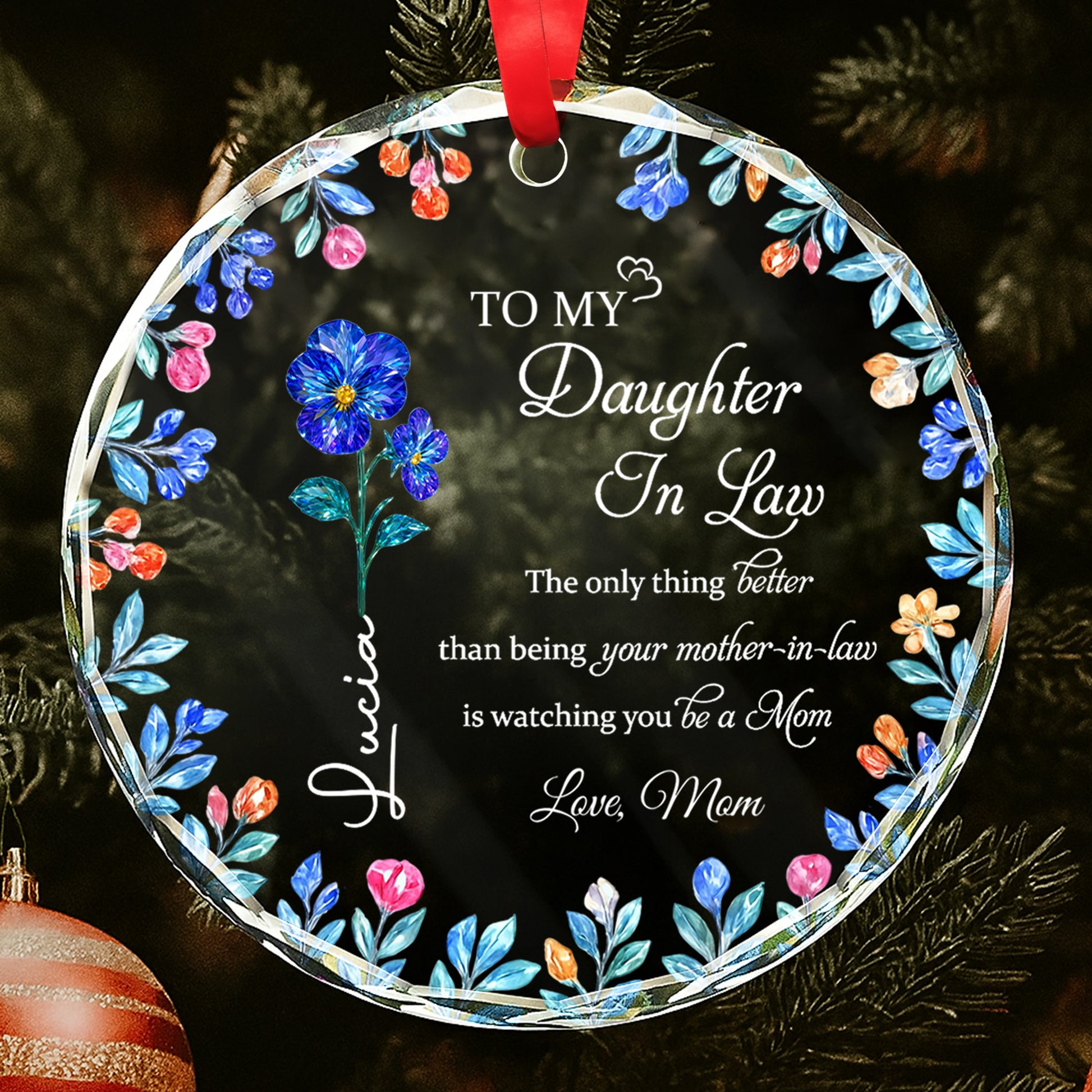 To My Daughter In Law, The Only Thing Better, Flowers