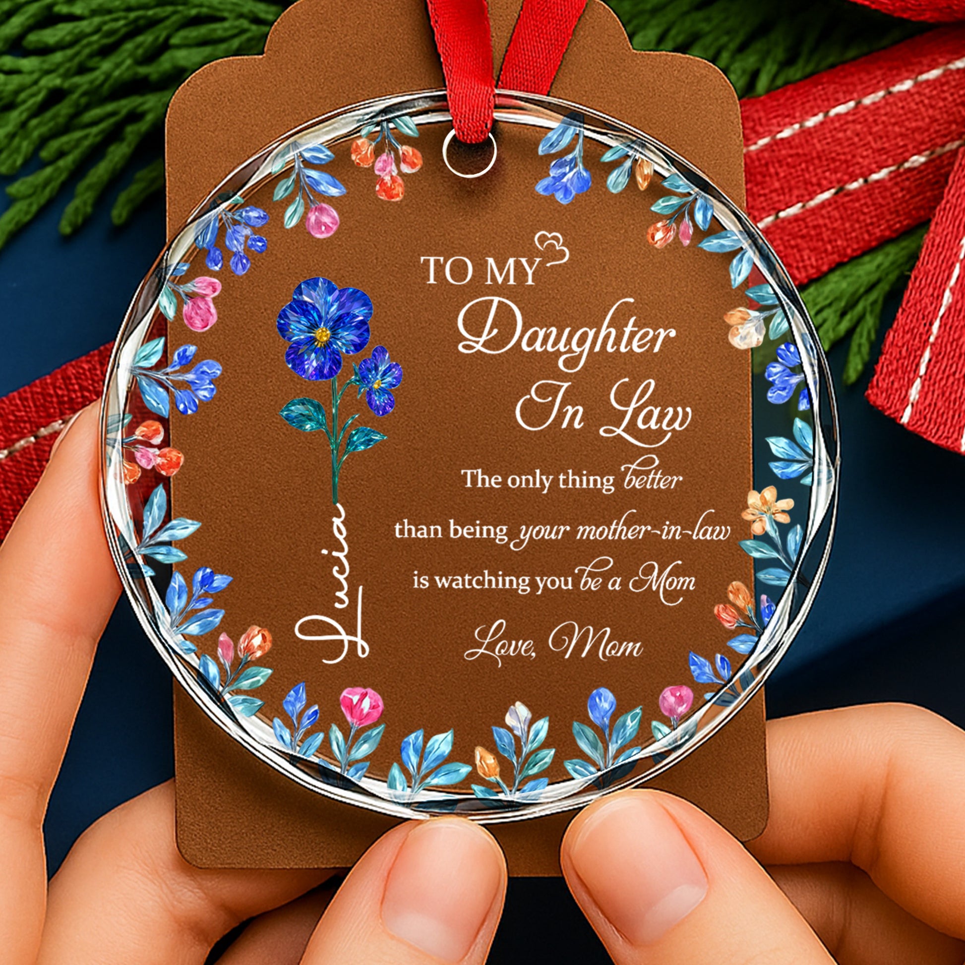 To My Daughter In Law, The Only Thing Better, Flowers