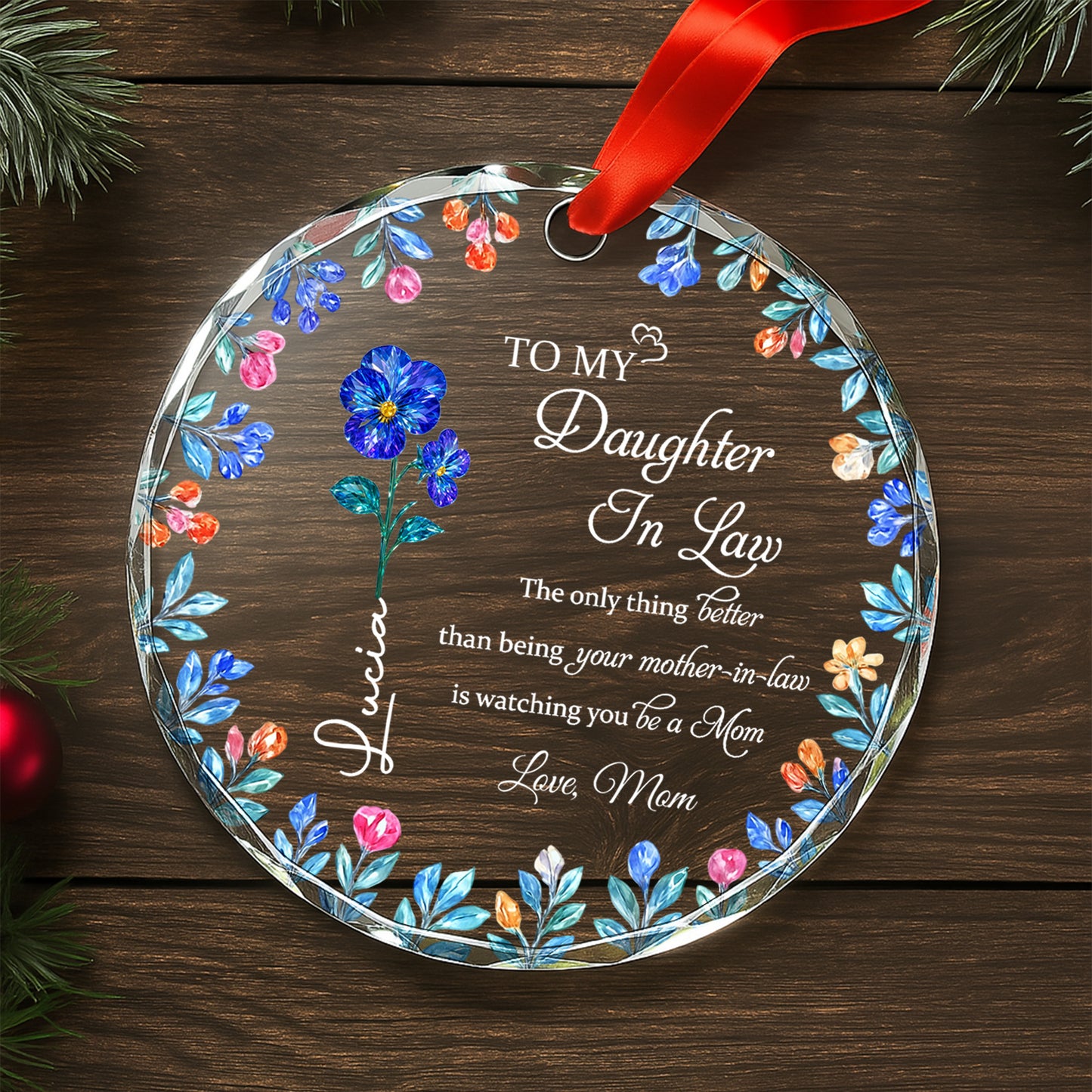 To My Daughter In Law, The Only Thing Better, Flowers