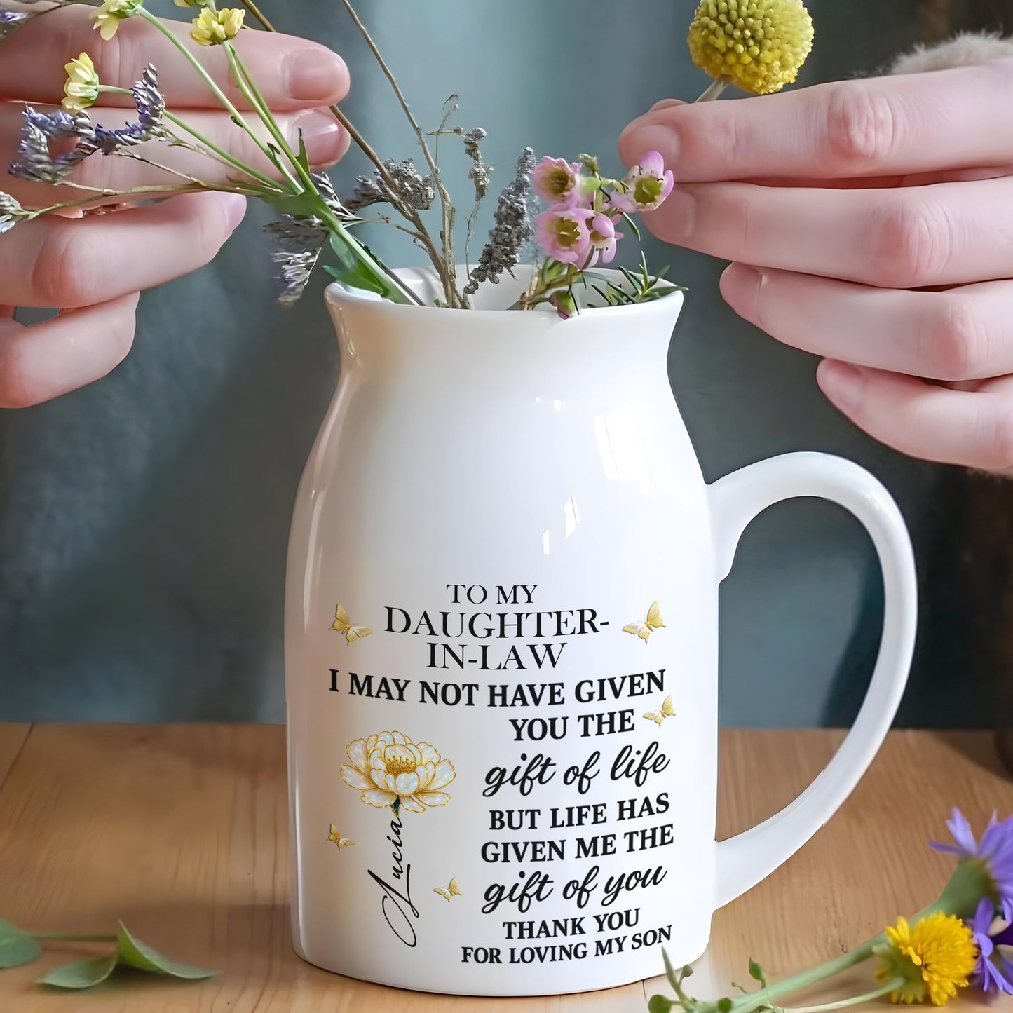 To My Daughter-In-Law, Thank You For Loving My Son