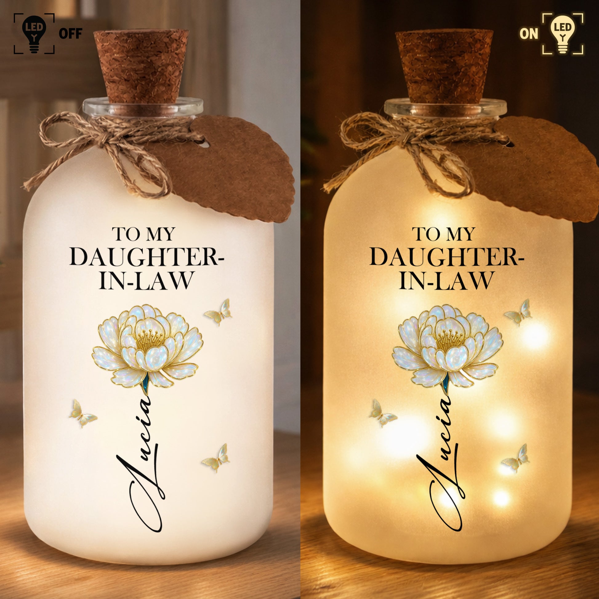 Gift Of Life, For Loving My Son, Lotus Flower Light