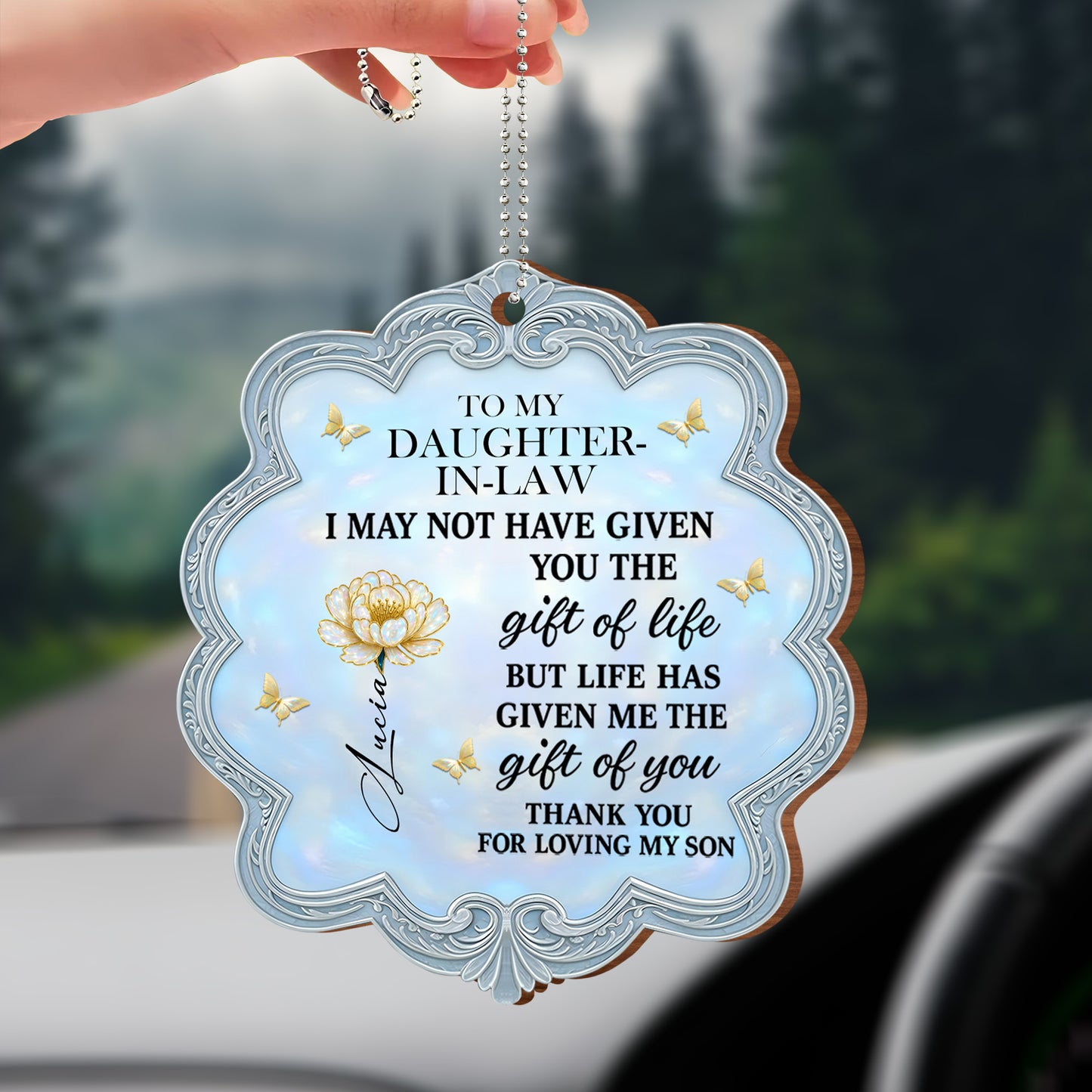 To My Daughter-In-Law, Life’s Gifts, Flowers And Butterflies