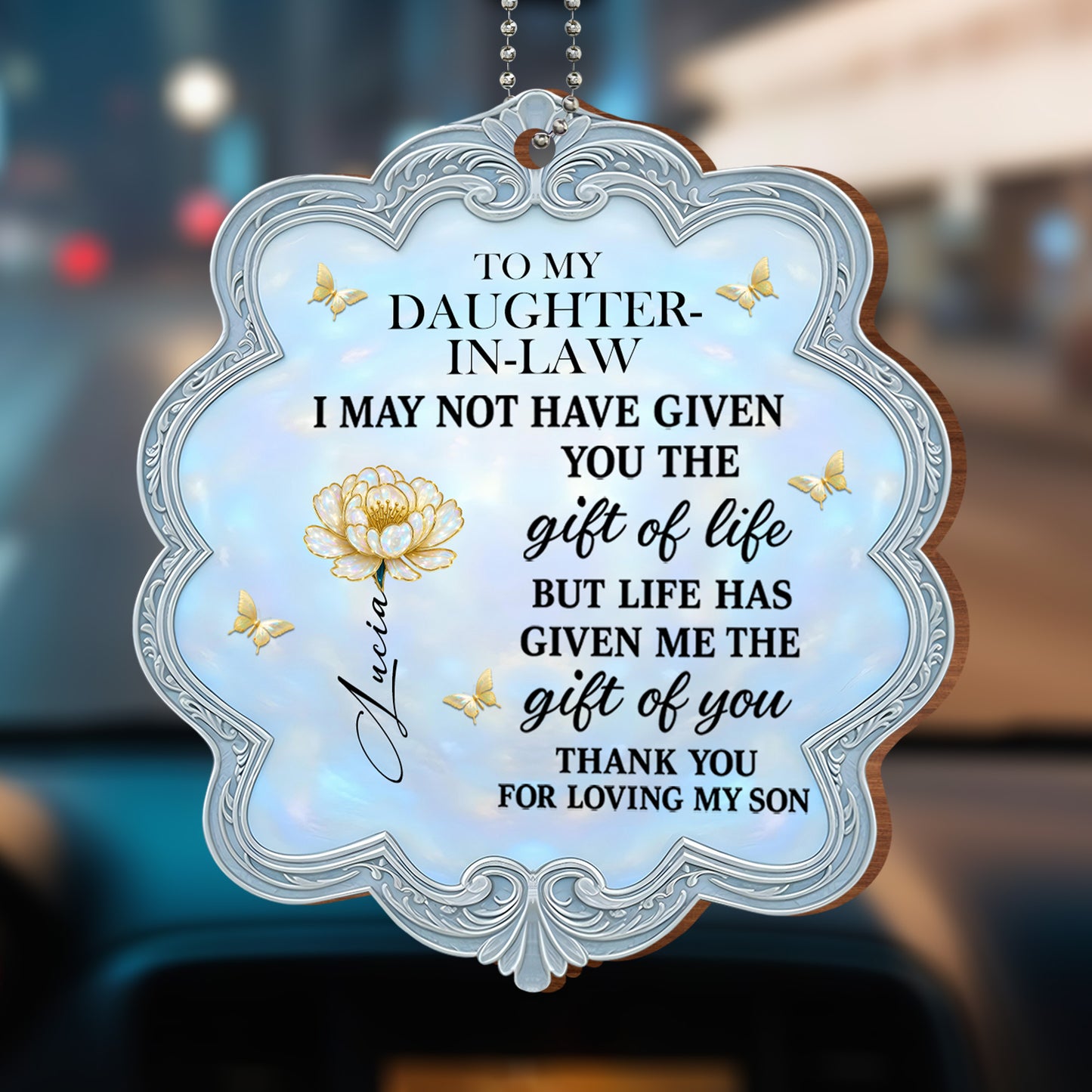 To My Daughter-In-Law, Life’s Gifts, Flowers And Butterflies