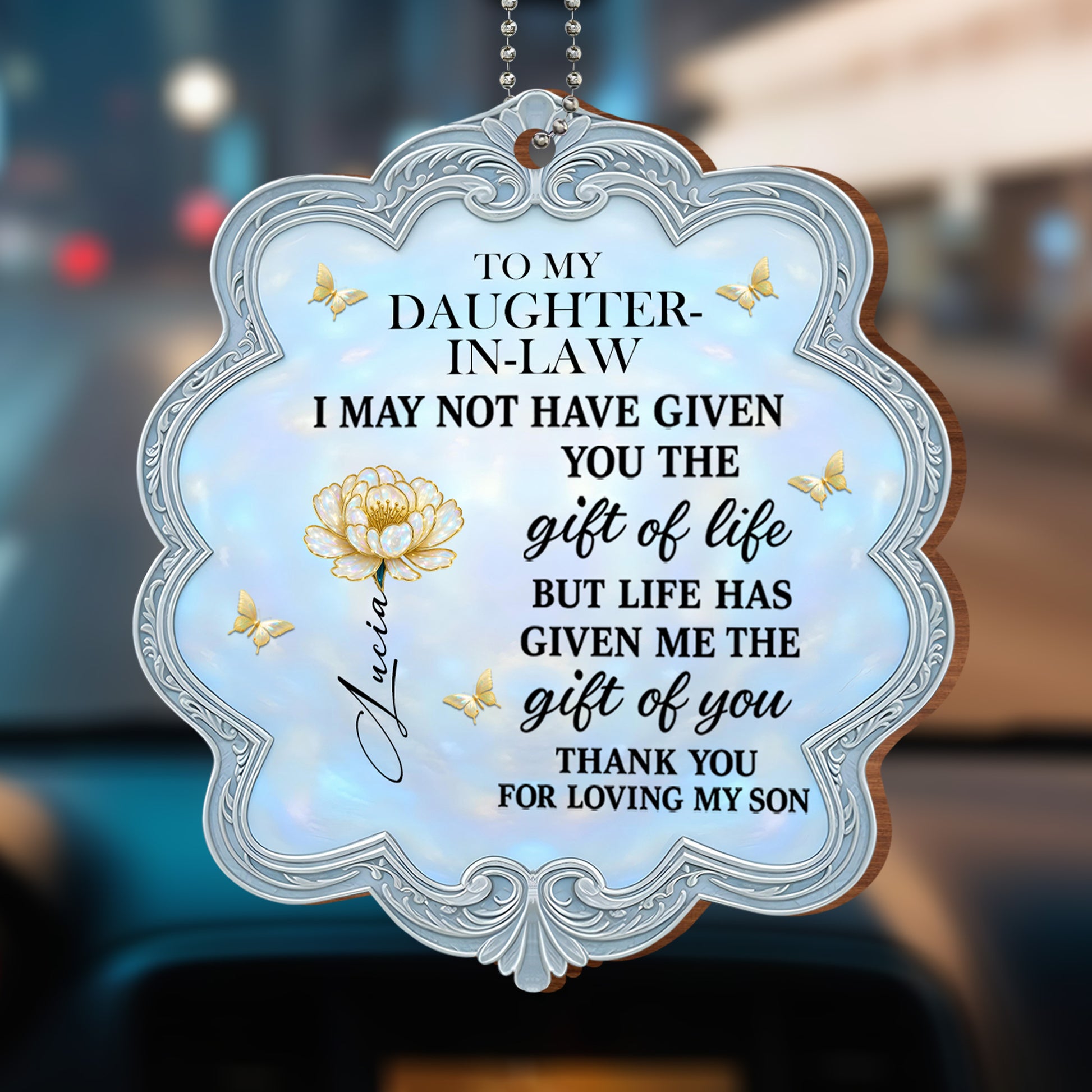 To My Daughter-In-Law, Life’s Gifts, Flowers And Butterflies