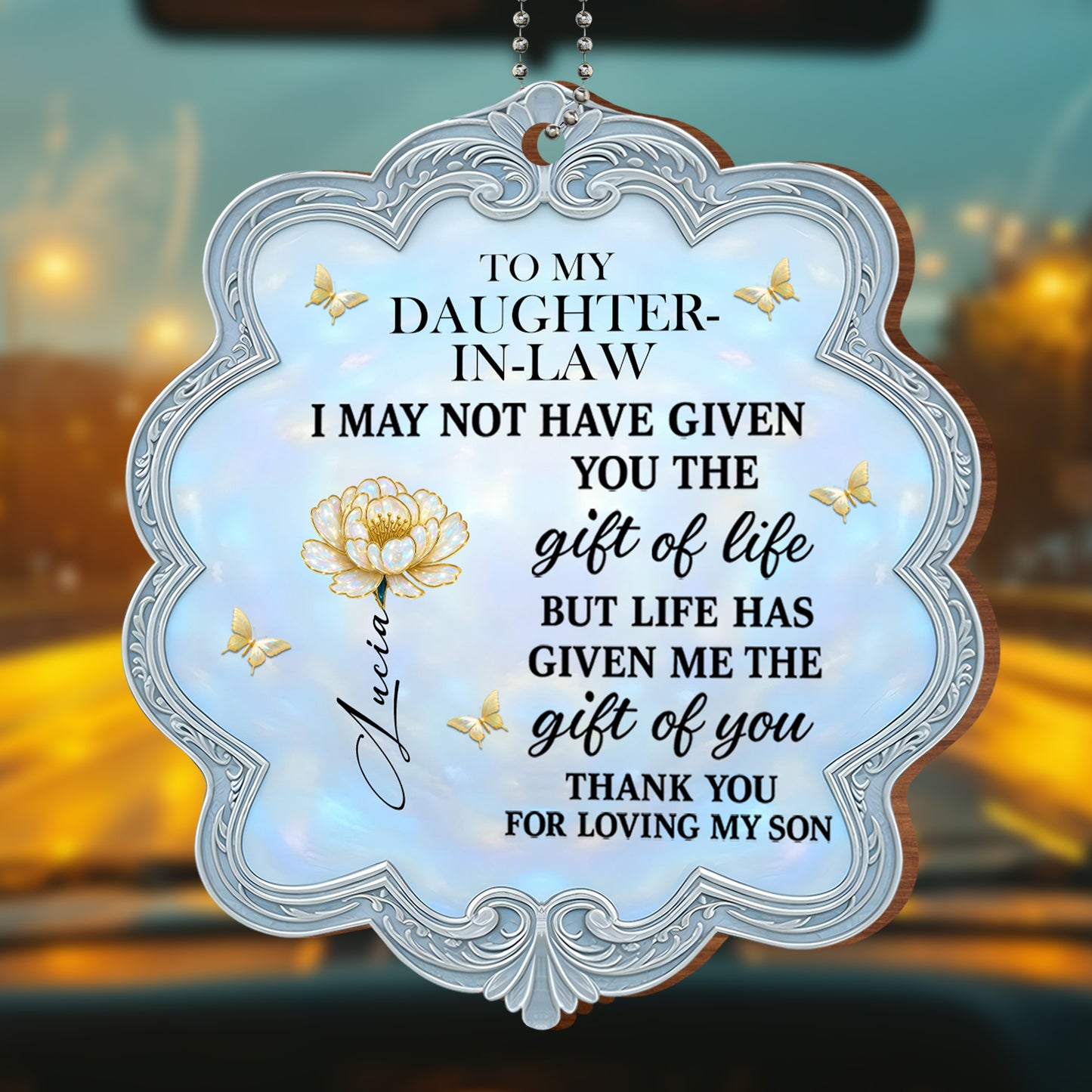 To My Daughter-In-Law, Life’s Gifts, Flowers And Butterflies