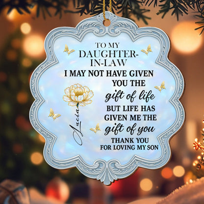 To My Daughter-In-Law, Thank You For Loving My Son