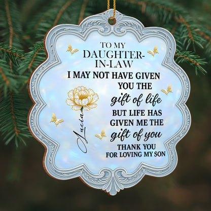 To My Daughter-In-Law, Thank You For Loving My Son