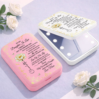 To My Daughter In Law I Did Not Get To Choose You Flower And Butterfly