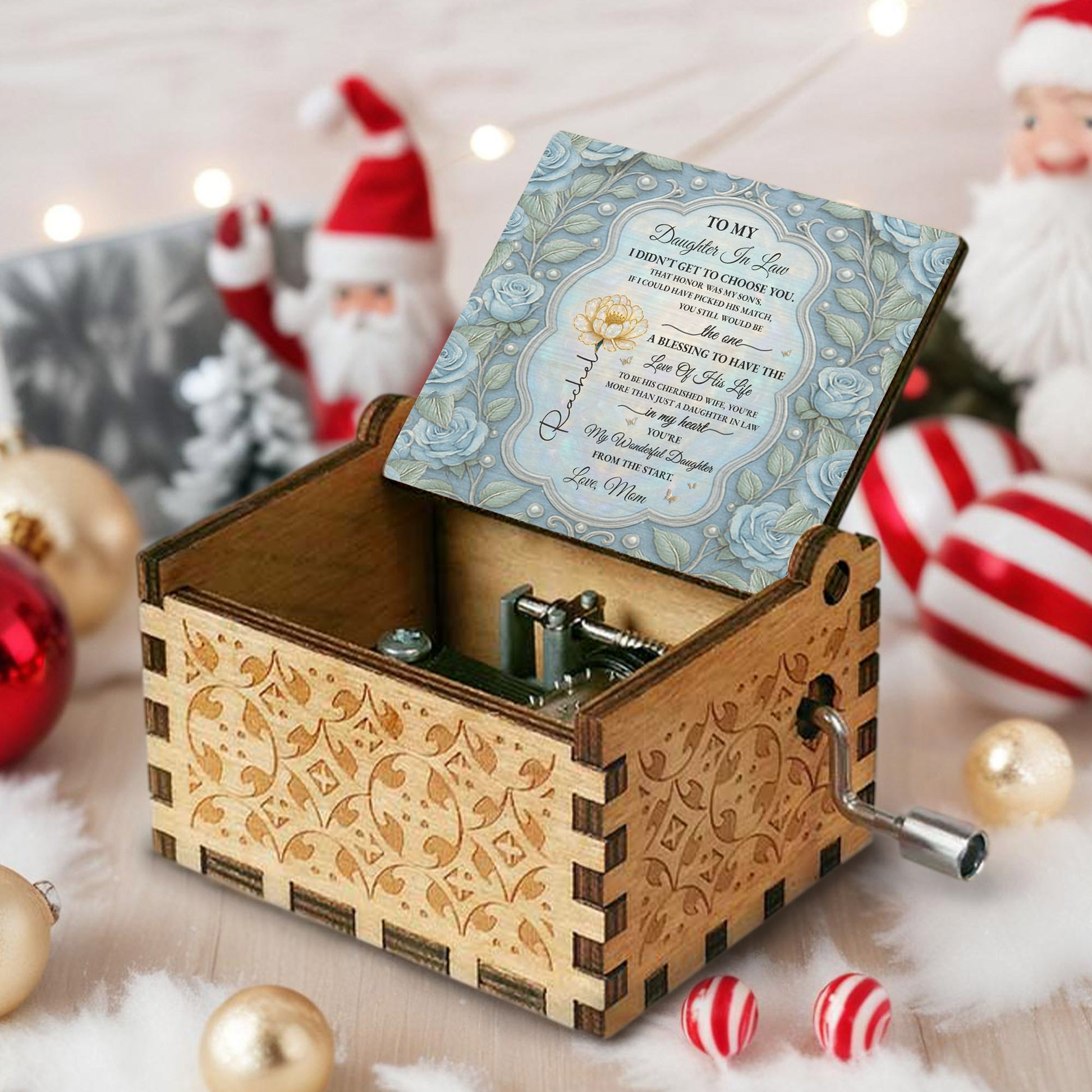 To My Daughter In Law, You Are The Blessing And Love Of His Life