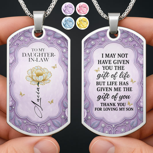 To My Daughter-In-Law, Thank You For Loving My Son