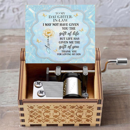 To My Daughter-In-Law Thank You For Loving My Son