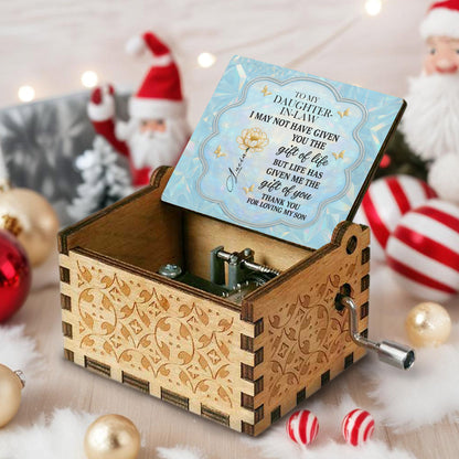 To My Daughter-In-Law Thank You For Loving My Son