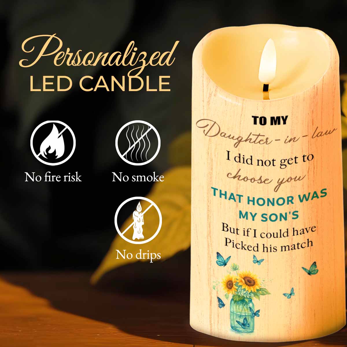 To My Daughter-In-Law, Butterflies and Flowers