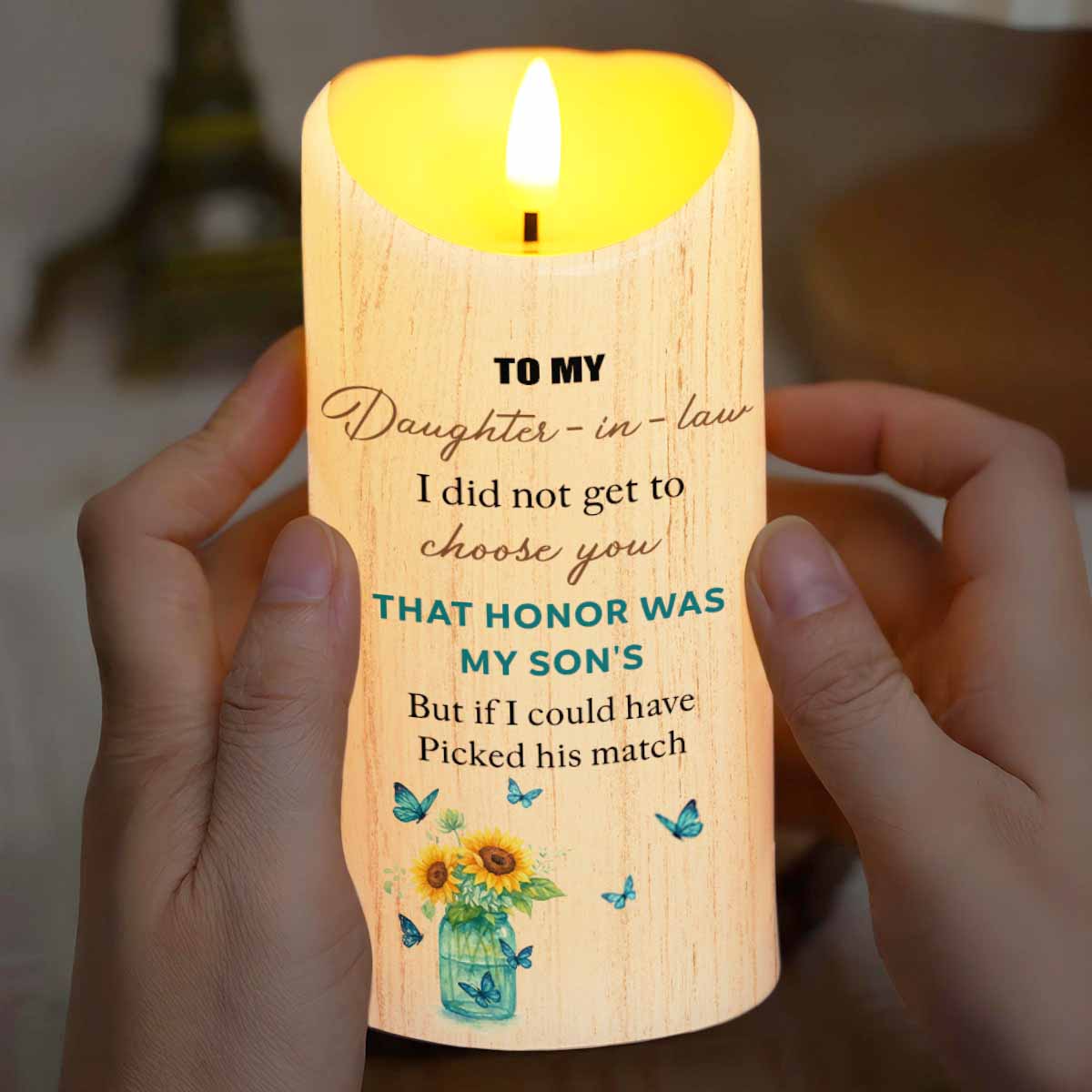 To My Daughter-In-Law, Butterflies and Flowers