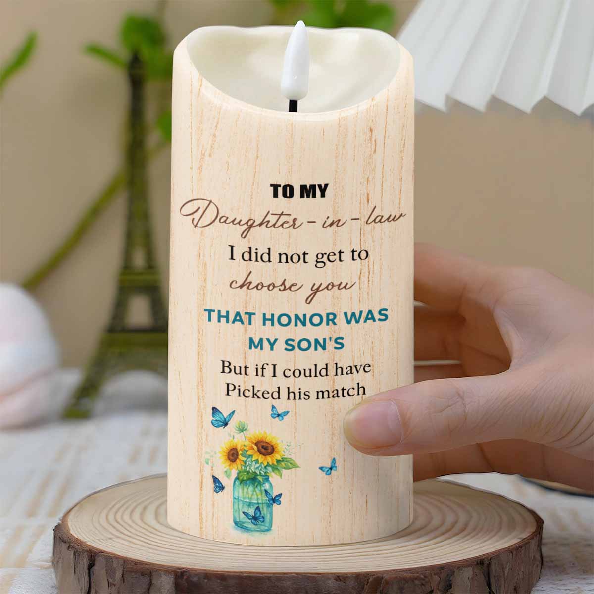 To My Daughter-In-Law, Butterflies and Flowers