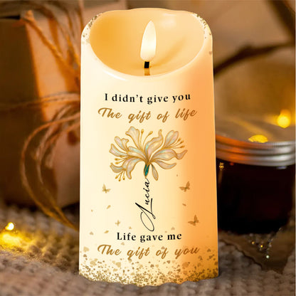 Gift Of Life, My Daughter-In-Law Love Message