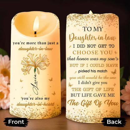 To My Daughter-In-Law, The Gift Of You, Flowers