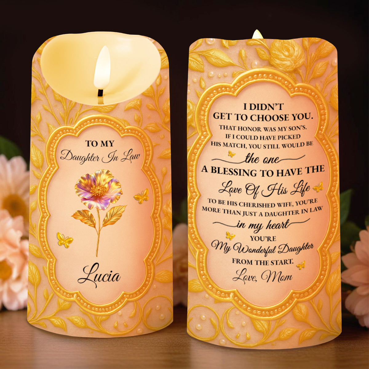 Blessing To Have The Love Of His Life, Cherished Daughter In Law