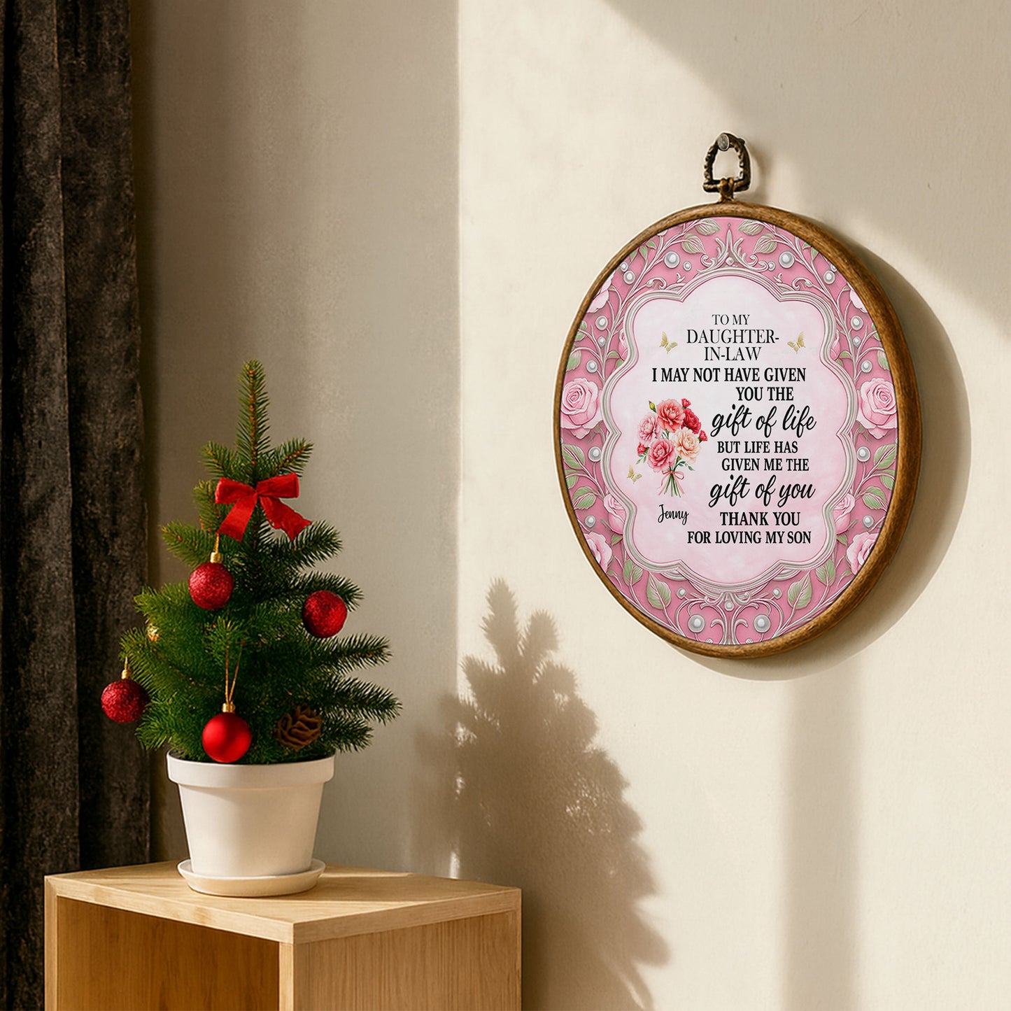 To My Daughter-In-Law, Life’s Greatest Gifts, Flowers And Butterflies Design