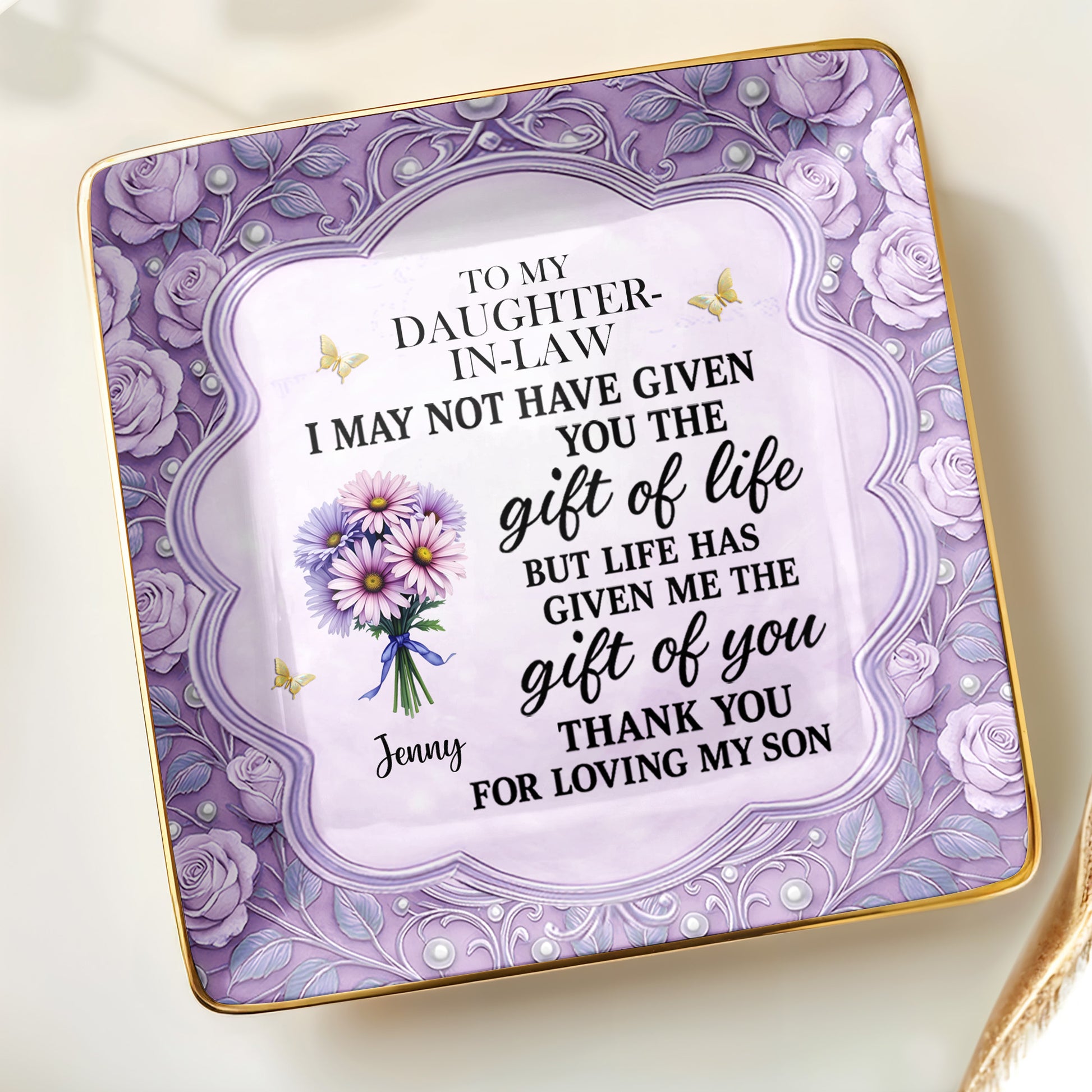 To My Daughter-In-Law, Thank You For Loving My Son