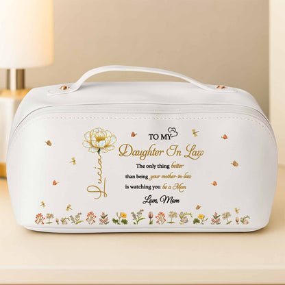 To My Daughter In Law, Flowers And Butterfly Design