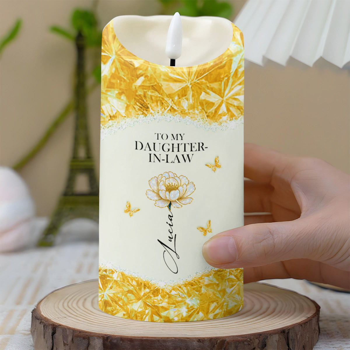 To My Daughter-In-Law, Flower And Butterflies