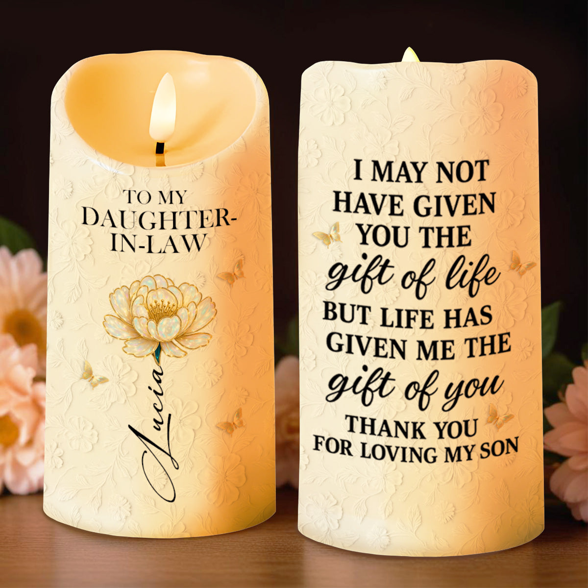 To My Daughter-In-Law, Thank You For Loving My Son