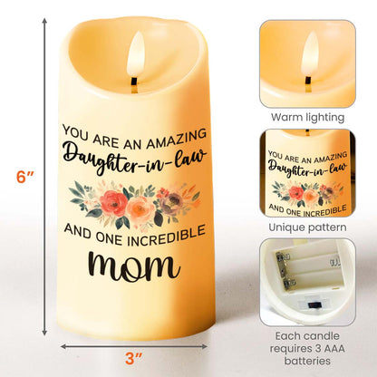 Amazing Daughter-In-Law, Incredible Mom, Beautiful Flowers