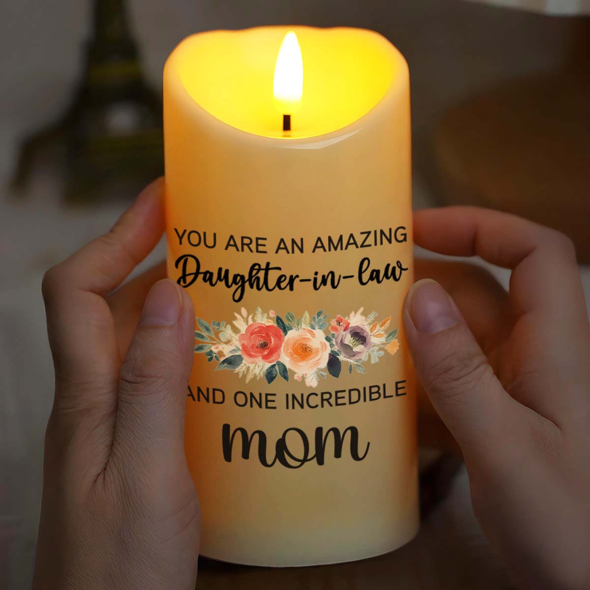 Amazing Daughter-In-Law, Incredible Mom, Beautiful Flowers