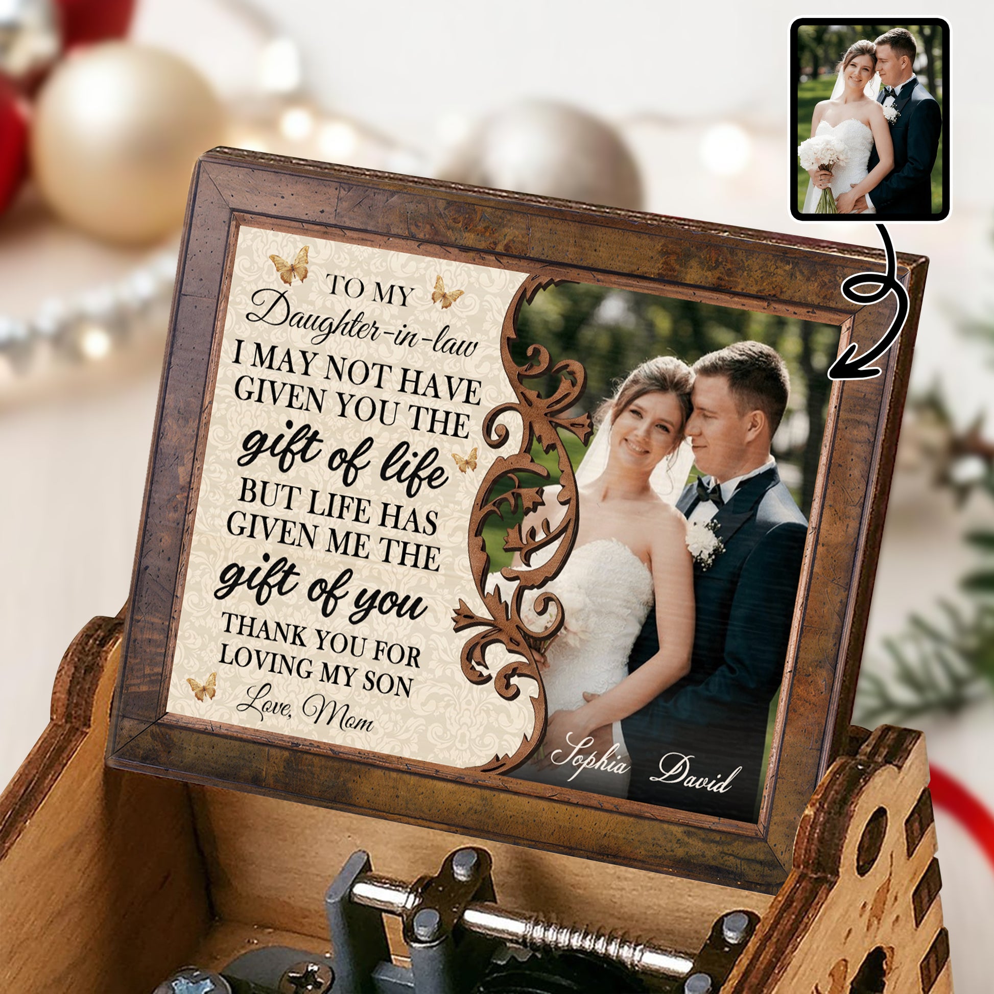 Gift Of You Swirl Patterns And Leaves Enclosure