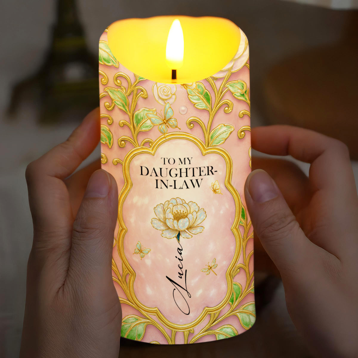 Thank You For Loving My Son, Floral Design