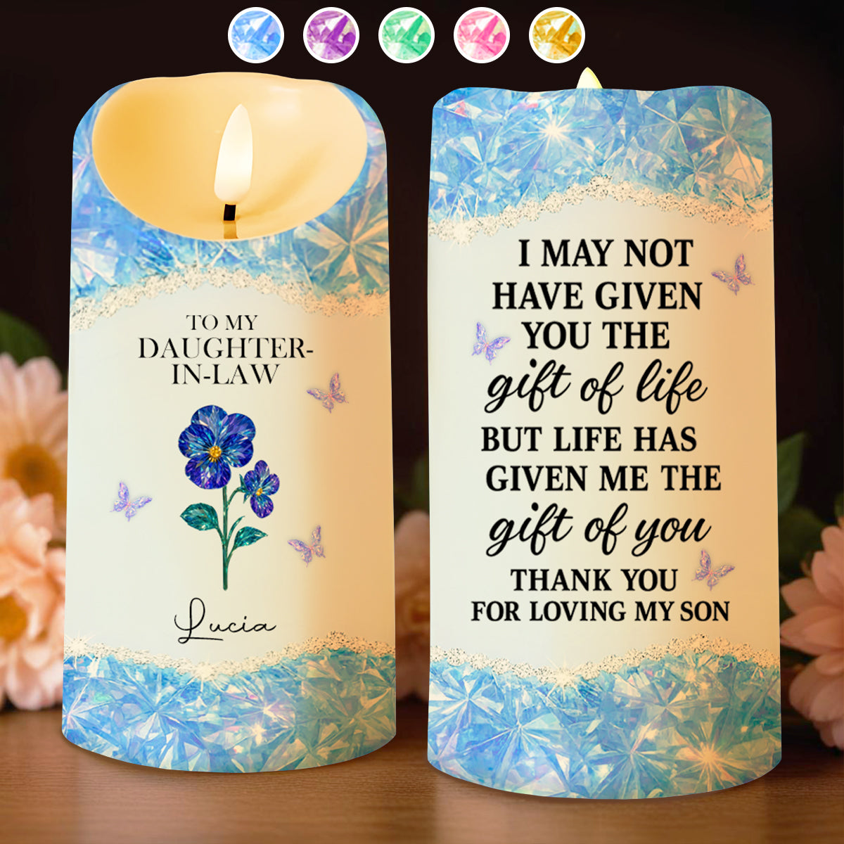 To My Daughter-In-Law, Thank You For Loving My Son