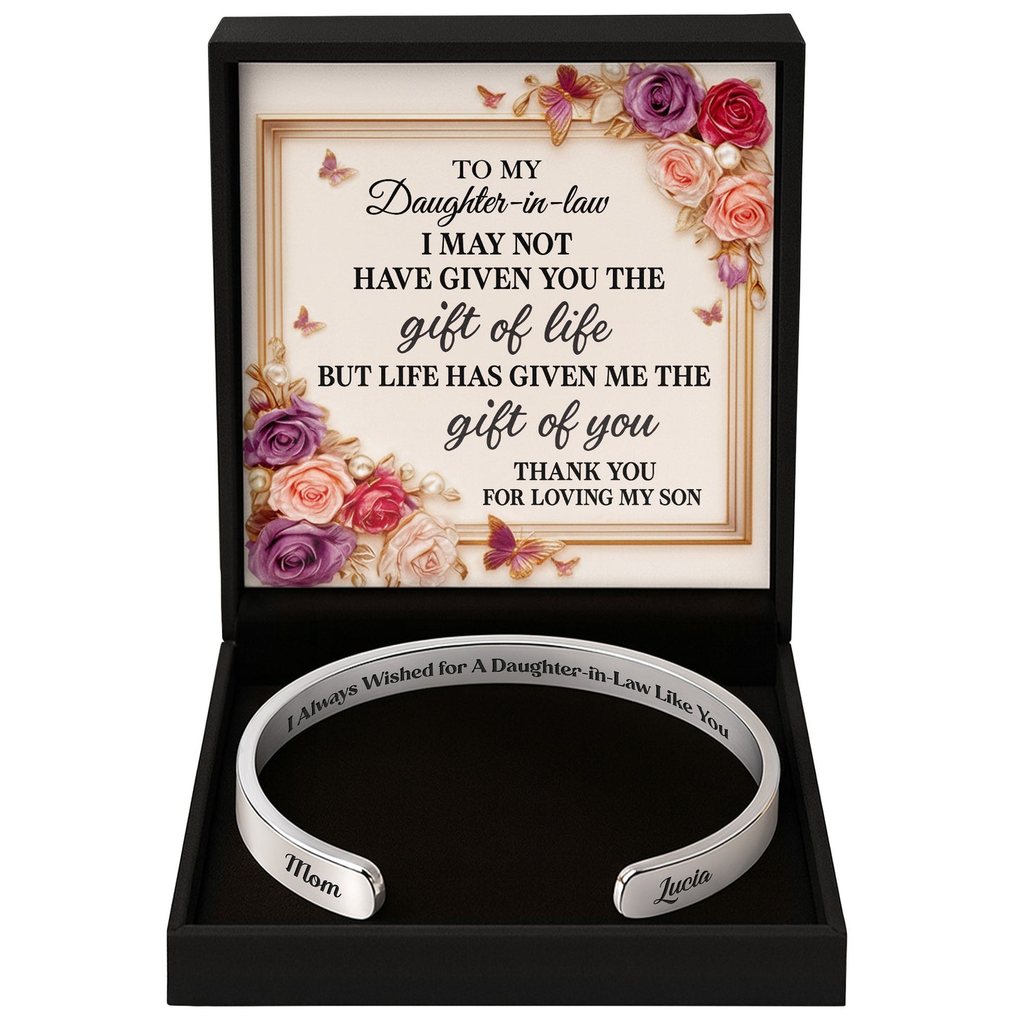 I Always Wished For A Daughter-In-Law Like You, Flowers