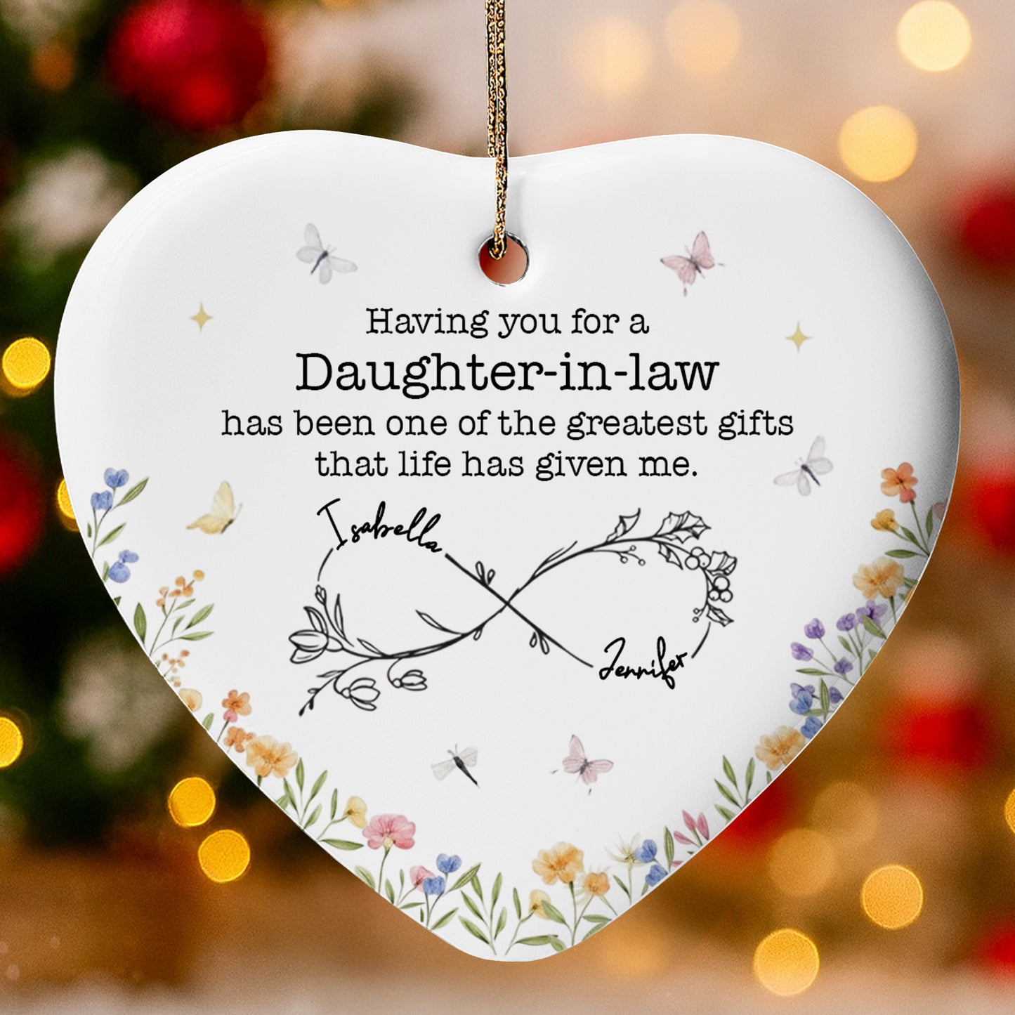 Having You For A Daughter-In-Law, Greatest Gifts, Flowers And Butterflies