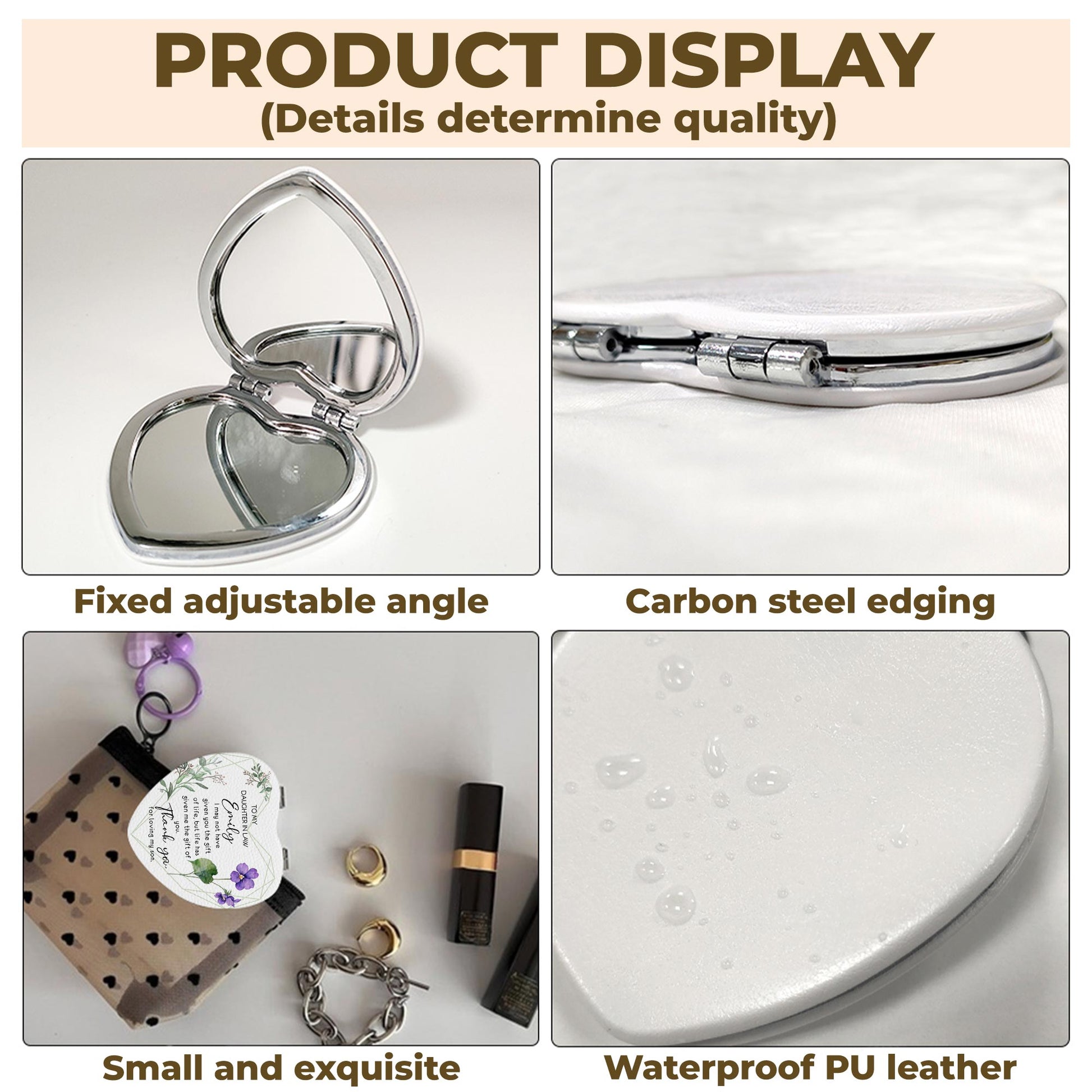 To My Daughter In Law, Flowers And Leaves