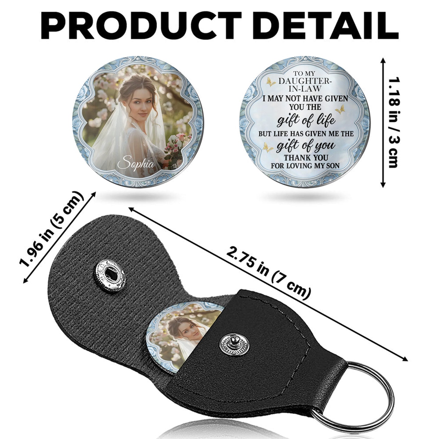 To My Daughter-In-Law, Thank You for Loving My Son, Flowers