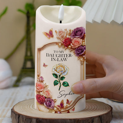 To My Daughter-In-Law, Roses And Butterflies