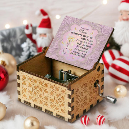 Para Mi Nuera, Roses and Butterflies Design