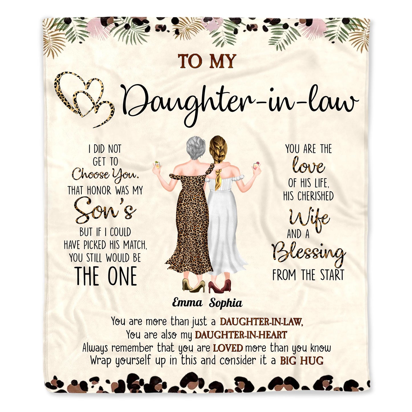 To My Daughter-In-Law, Love And Blessings