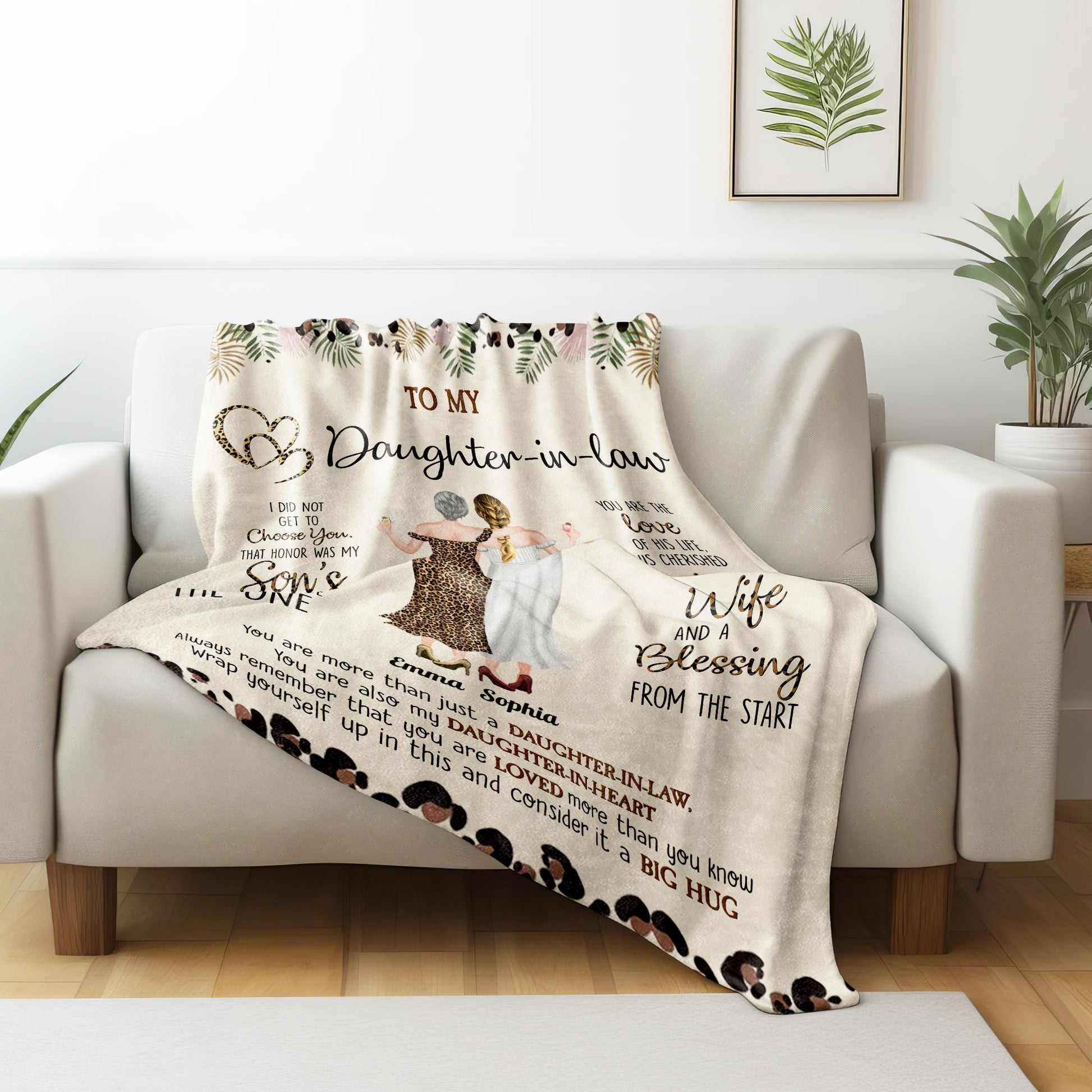 To My Daughter-In-Law, Love And Blessings