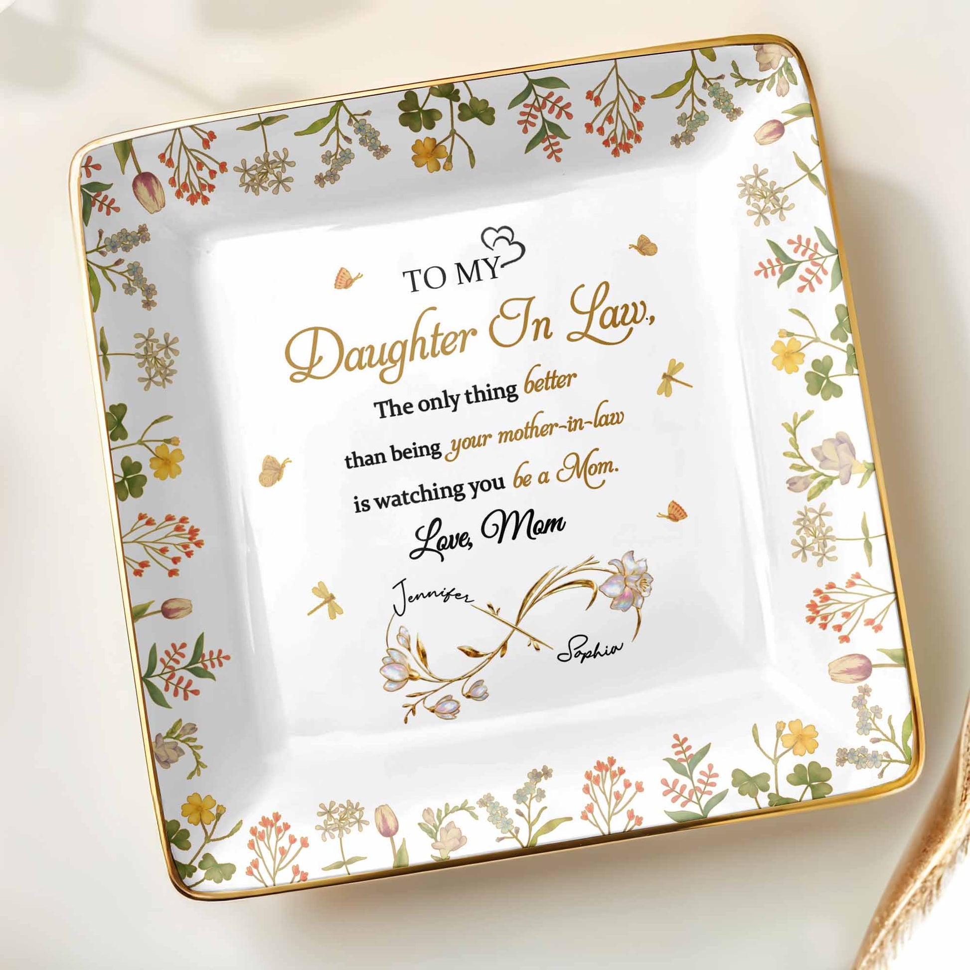 To My Daughter In Law Watching You Be A Mom