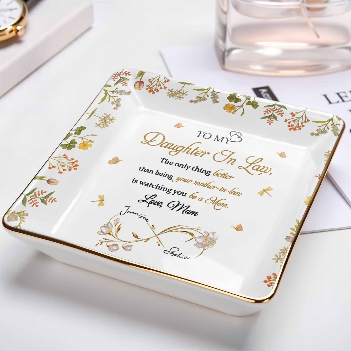 To My Daughter In Law Watching You Be A Mom